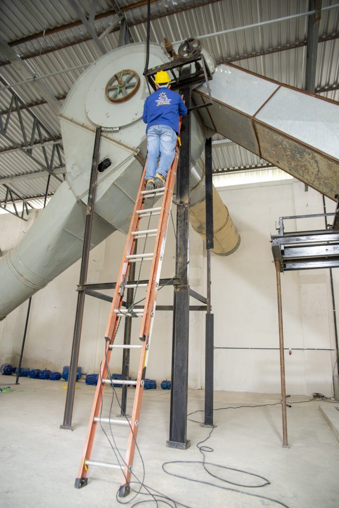 Usina de beneficiamento de algodão orgânico da Paraíba