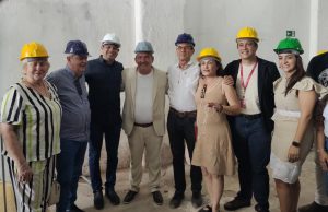 Abrimos na inauguração da usina de beneficiamento de algodão orgânico